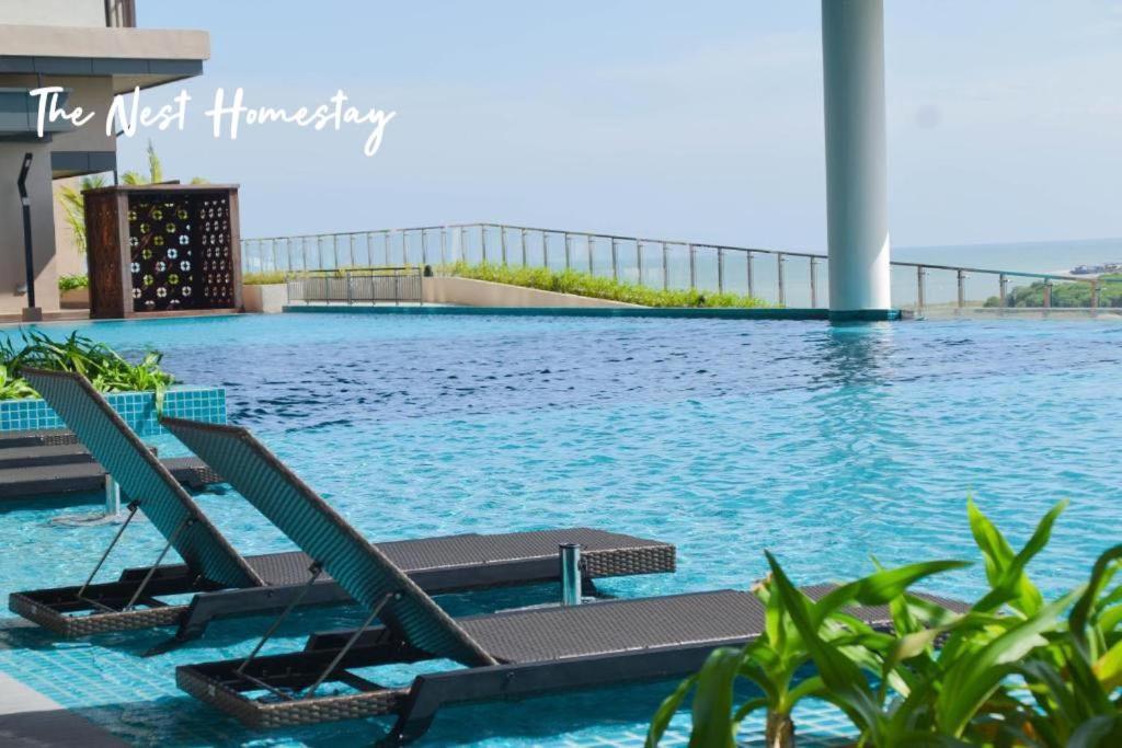 New Bali Residence Seaview L 8 Pax L Kids Friendly L Water Theme Park L 5Mins To Jonker L Kids Slide Melaka Zewnętrze zdjęcie